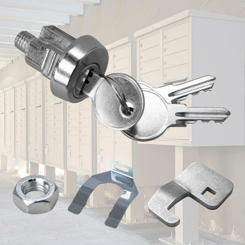 VIDABTE 1570 lock with three keys in packaging for easy replacement.