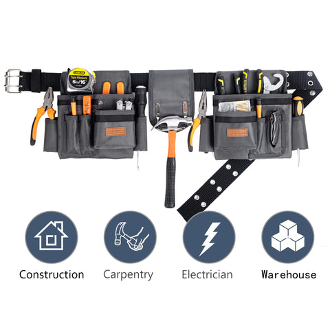 VIDAR TOOLS buckle and rivet close-up highlighting reinforced durability.