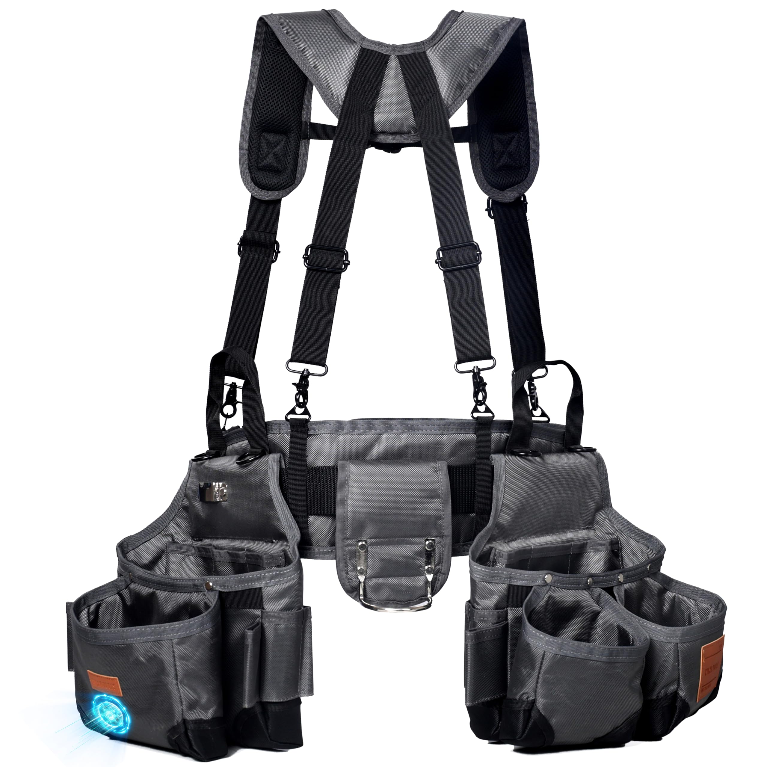 VIDAR TOOLS tool belt with suspenders for all-day comfort and balance