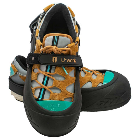 VIDAYA red M overshoe suits medium footwear for quick safety checks