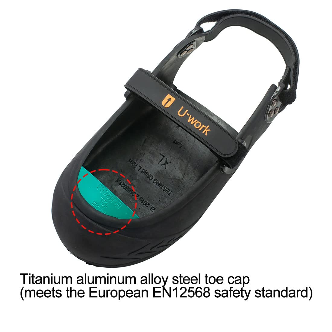 VIDAYA slip-resistant sole helps prevent slips on wet or slick surfaces