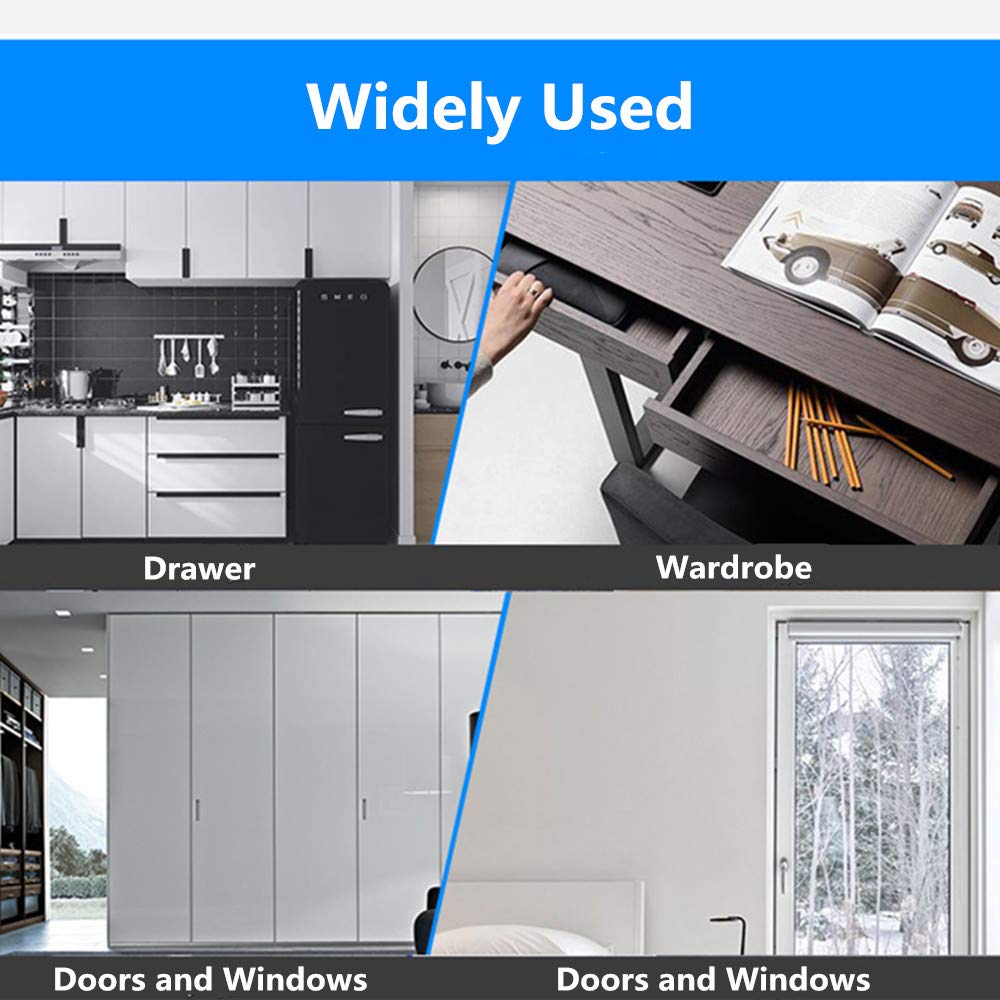 VIDYSUFYR robust stainless steel latch for gates and cabinets