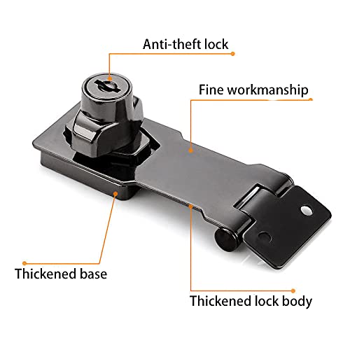 VIDYSUFYR door latch with screws included for quick installation