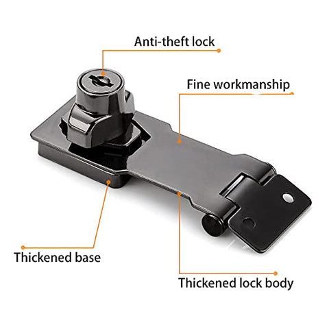 VIDYSUFYR door latch with screws included for quick installation