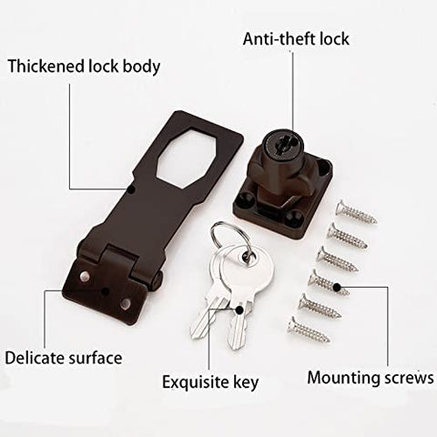 VIDYSUFYR stylish brushed finish enhances door safety and security
