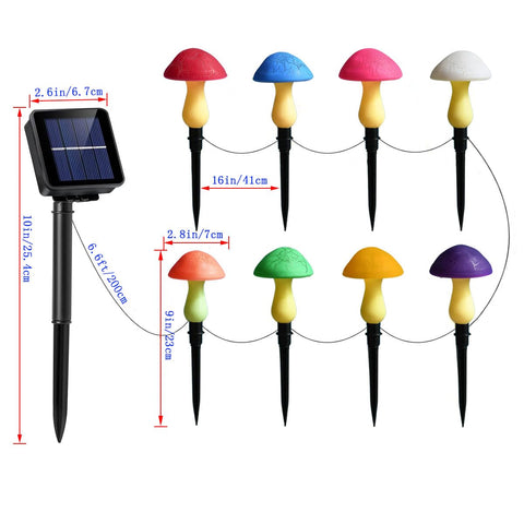 Viewpick crack mushrooms orange lights deliver vibrant seasonal decor accents.