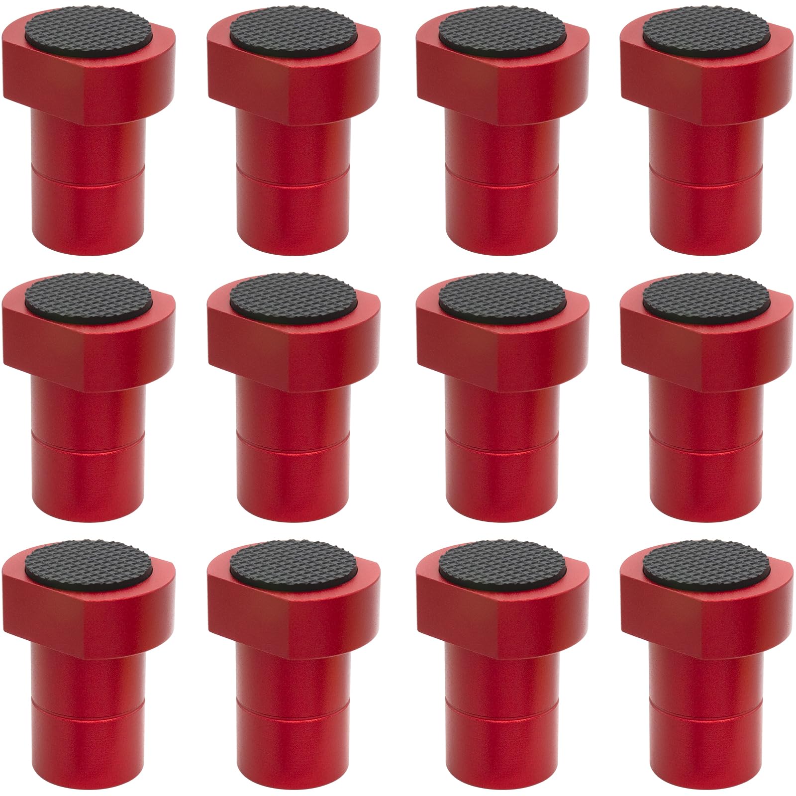 ViewReal 12-pack bench dogs fit 3/4-inch holes for stable workholding.