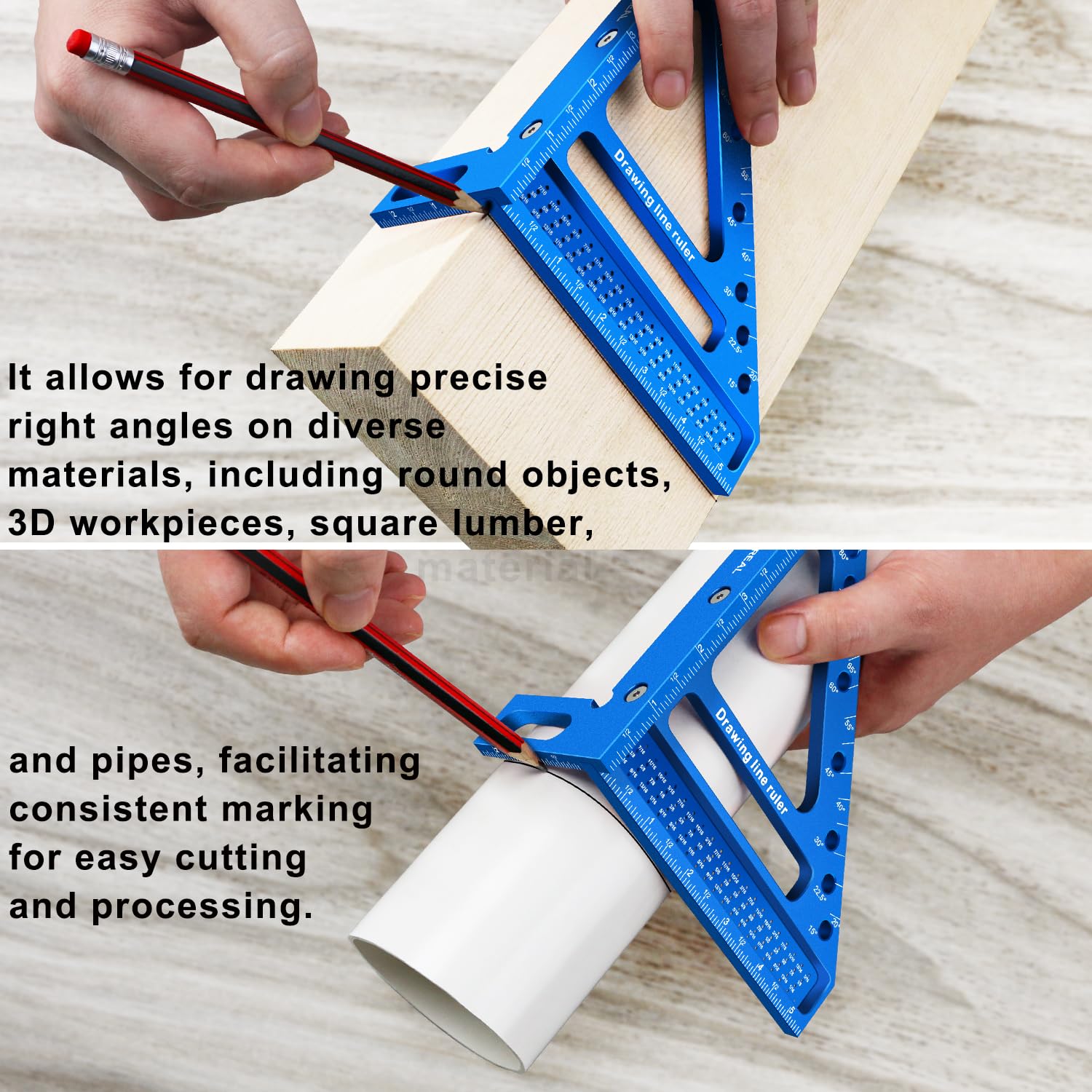 ViewReal anodized aluminum tool withstands busy workshop environments
