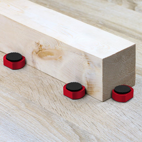 ViewReal bench dogs sit safely below boards to protect blades.