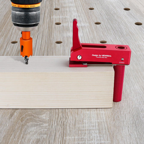 ViewReal three-level clamping force adapts to different bench setups
