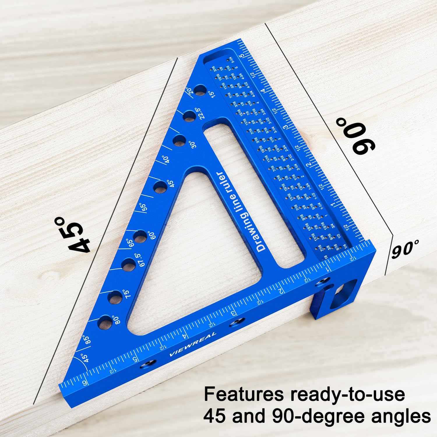 ViewReal versatile layout tool for wood, pipes, and other materials