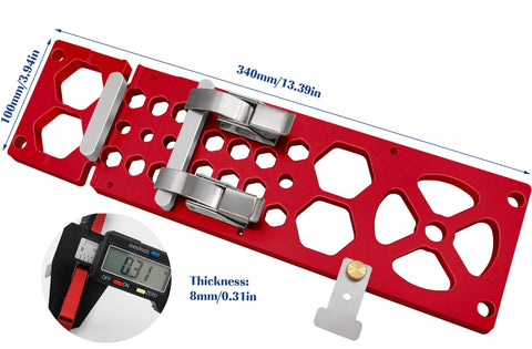 ViewReal wide 100mm body provides improved stability on rails.