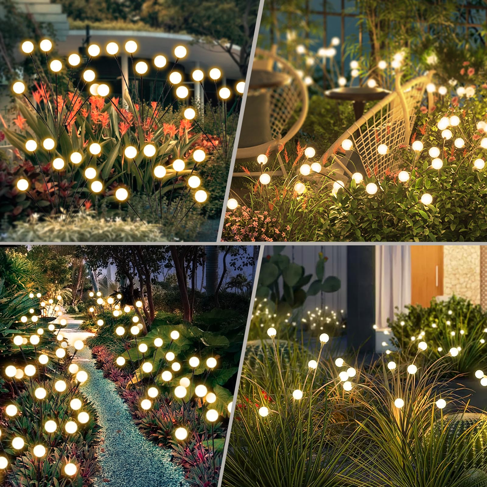 Vignuto easy-install outdoor solar light for patios and courtyards.