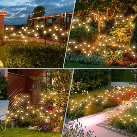 Vignuto 10-pack delivers 80 LEDs of soft light for gardens.