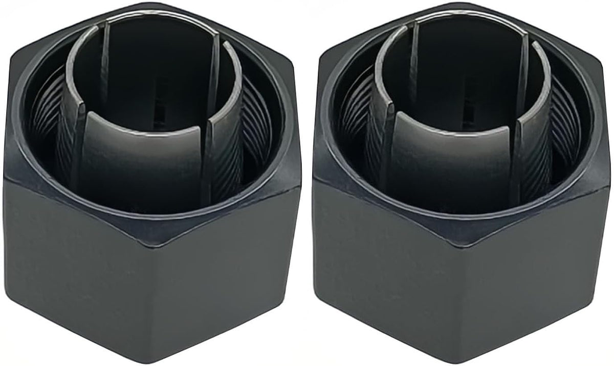 VIGORVIL 12.7mm router collet two pack for secure bit changes.