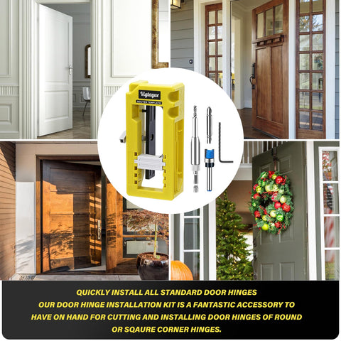 Vigtayue hinge mortiser kit enables precise door hardware projects.