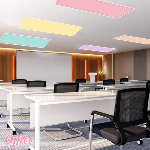 VIHOSE 4x2-foot light cover fit enables wide room coverage in busy areas.
