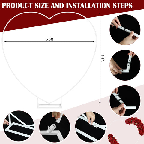 VIHOSE proposal backdrop arch setup for weddings and events