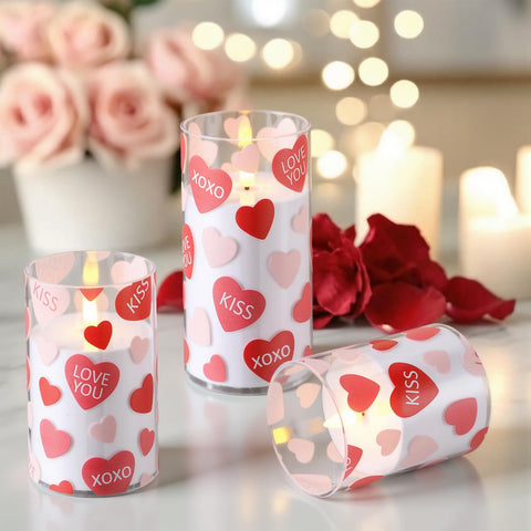 VIHOSE remote-controlled heart candle offers easy brightness and timer options.