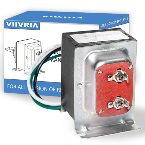 VIIVRIA copper-core 24V transformer powering doorbells reliably.