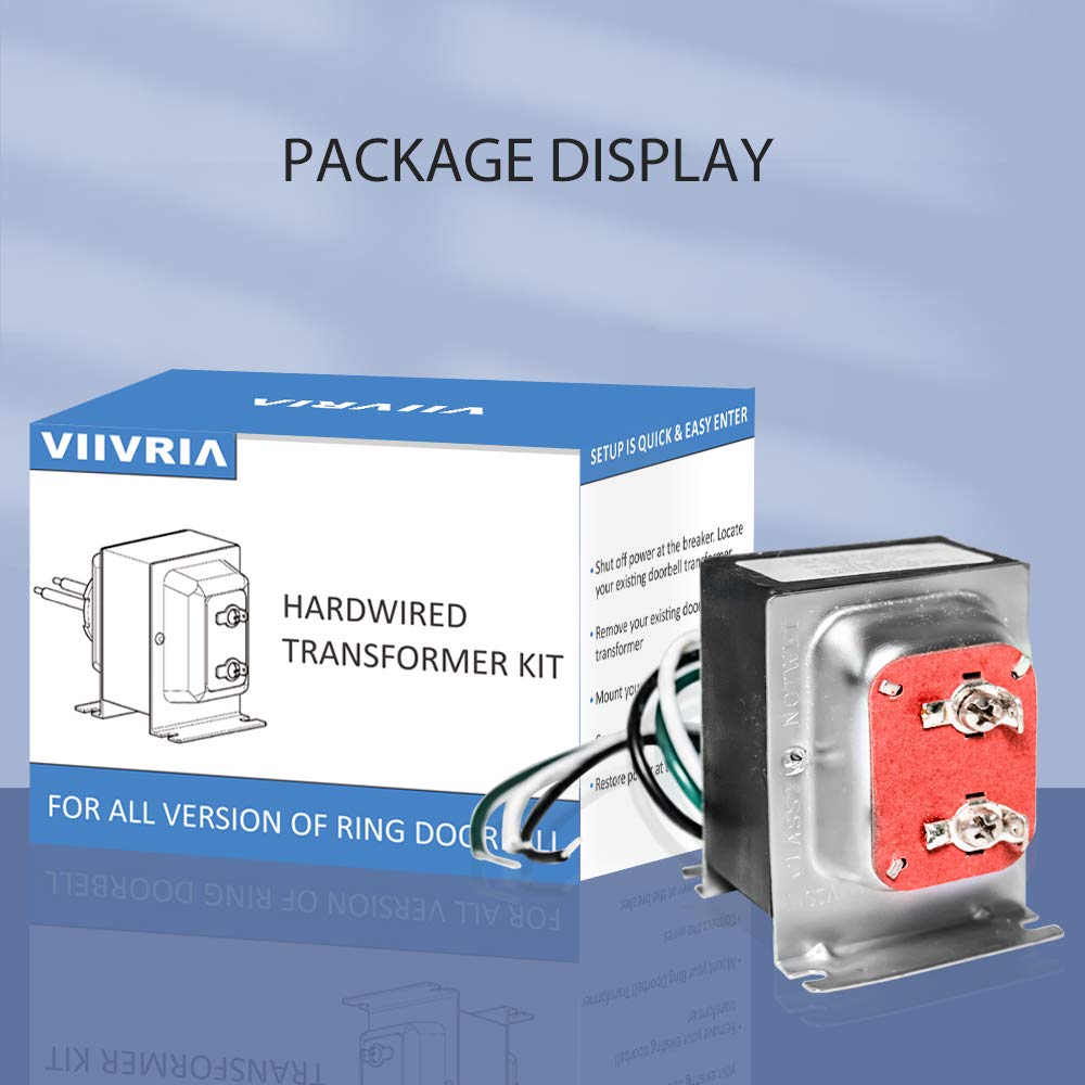 VIIVRIA easy-install transformer with screw-down terminals.