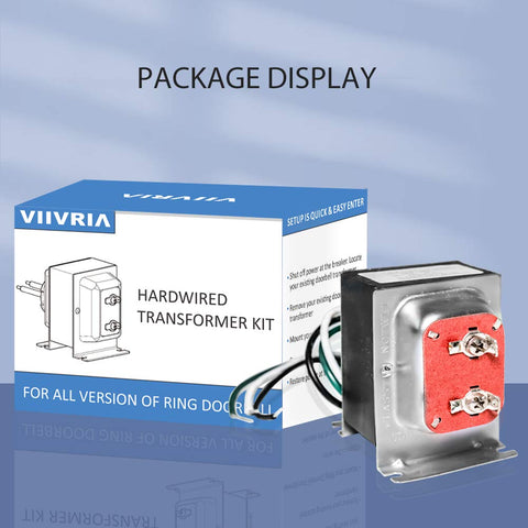 VIIVRIA easy-install transformer with screw-down terminals.