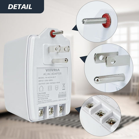 VIIVRIA fixed screw design adds stability during mounting