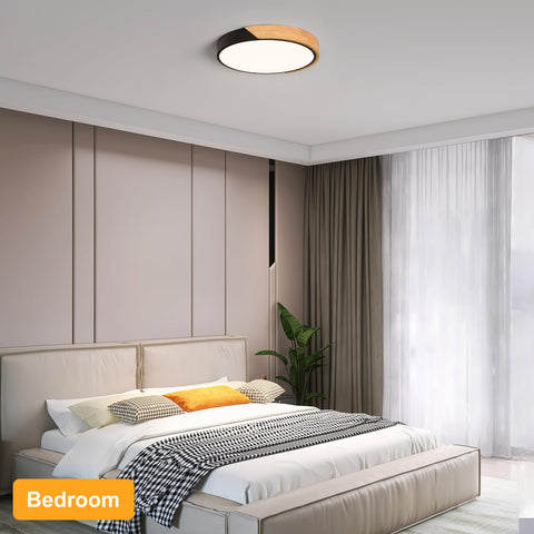 Vikaey 4000K non-dimmable LED fixture for bright, consistent illumination.