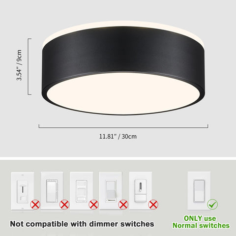 Vikaey acrylic shade close-up shows clear light transmission for even brightness.