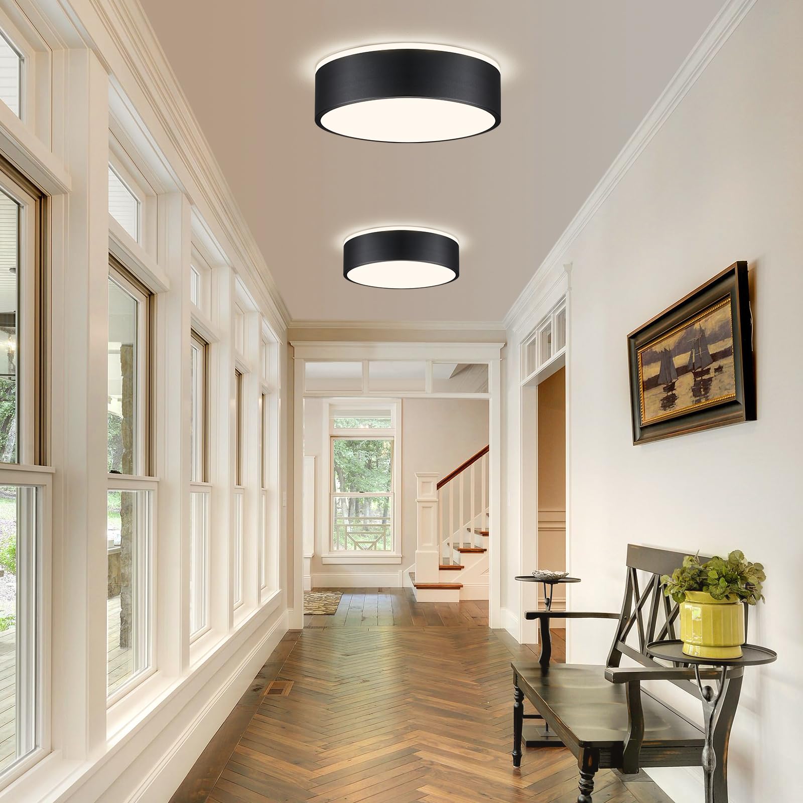 Vikaey metal frame detail emphasizes sturdy construction and easy cleaning.