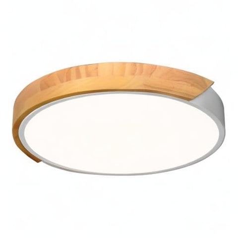 Vikaey minimalist ceiling fixture complements modern interiors.