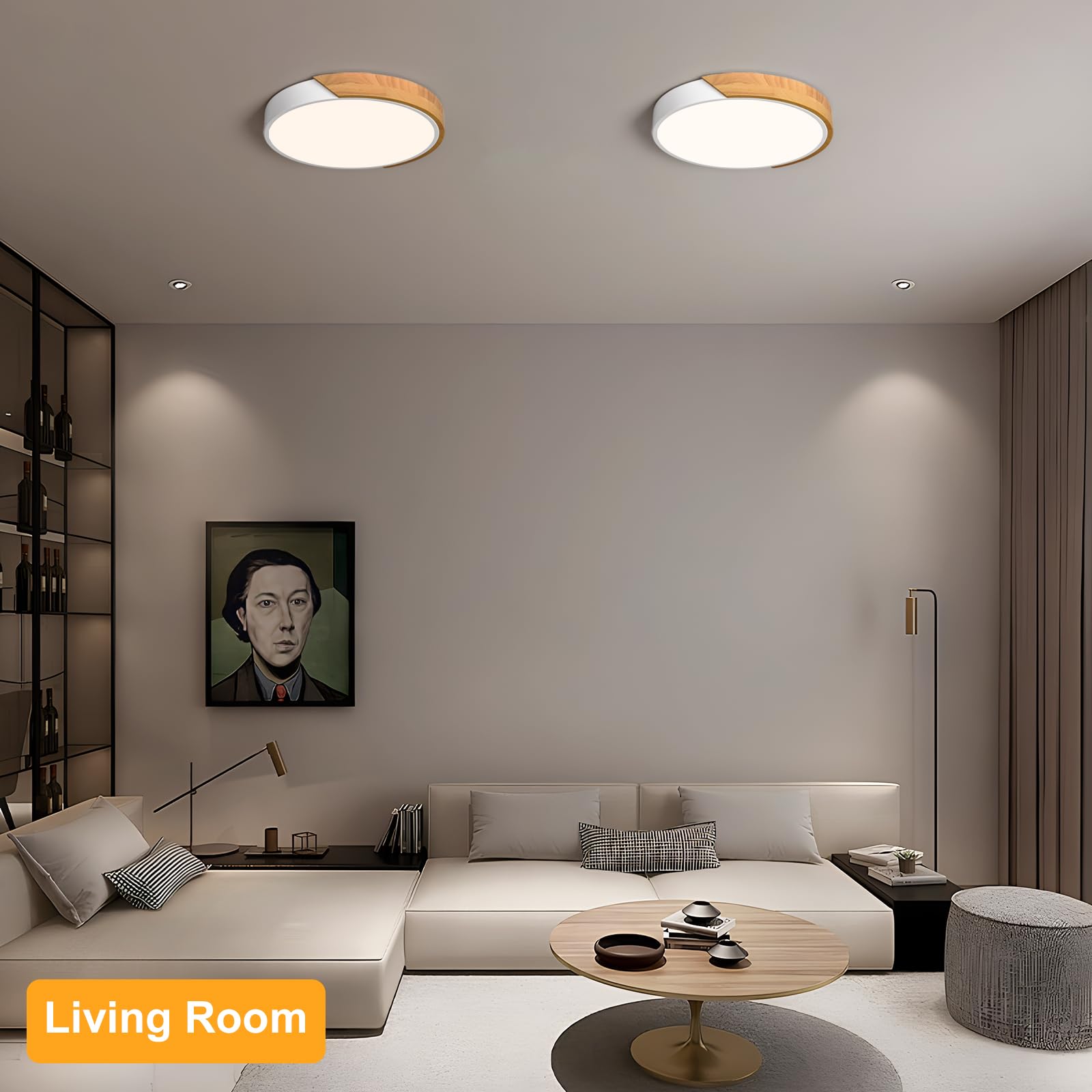 Vikaey glare-free lighting reduces eye strain in lounges.