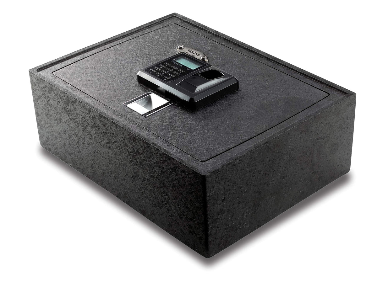 Viking VS-14BL top-drawer safe with biometric access for fast entry.