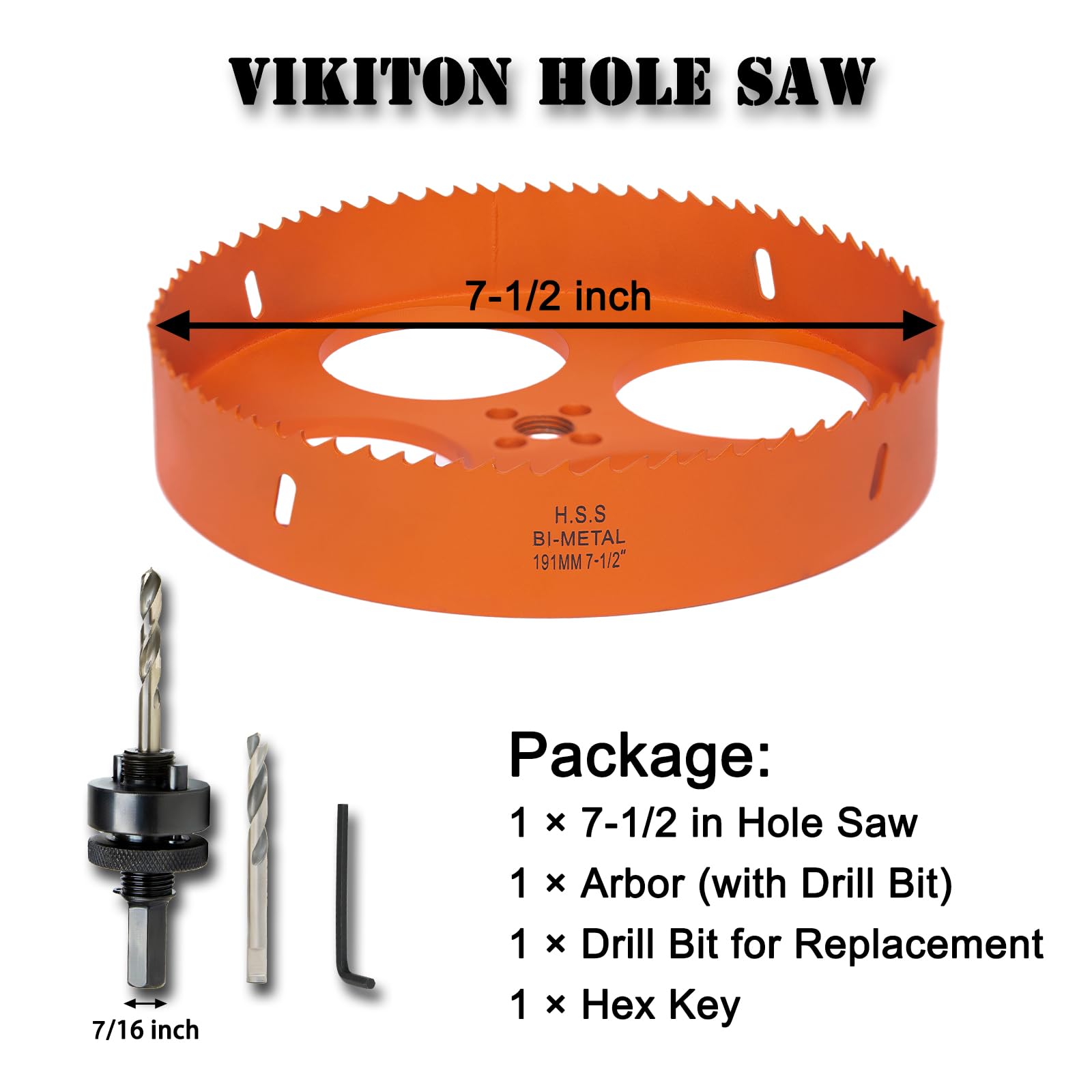 Arbor lock pins align easily for secure, wobble-free drilling