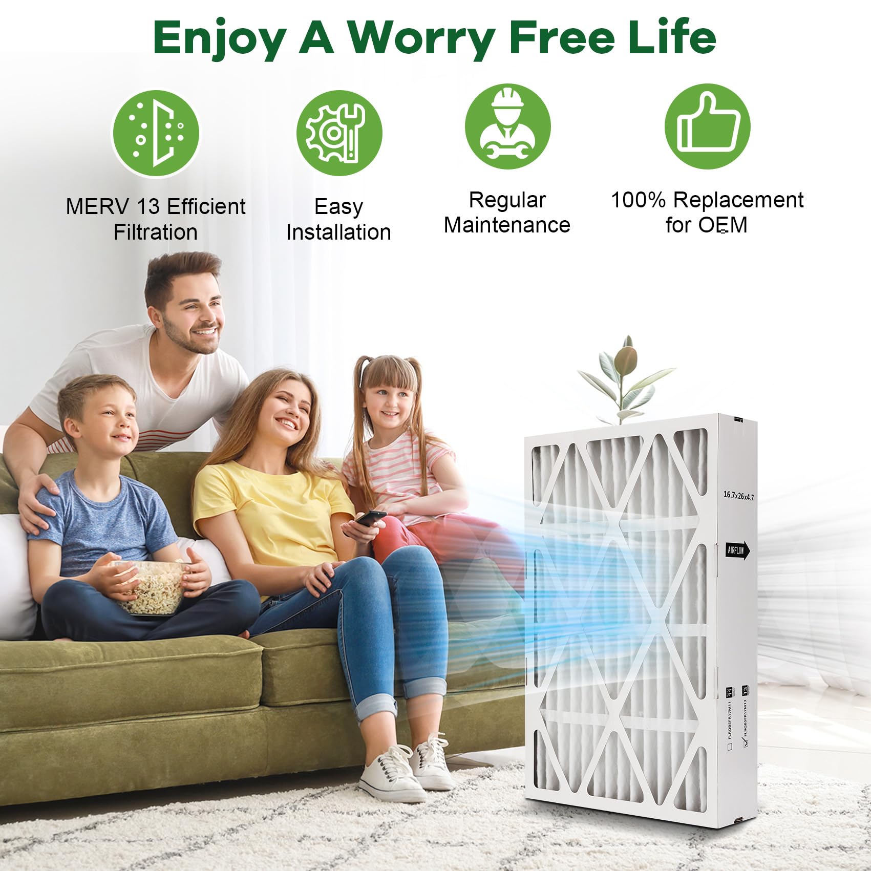 Vikua two-pack ready for quick installation