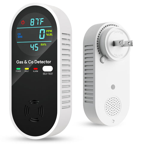 Vilfet 4-in-1 detector front display shows real-time readings