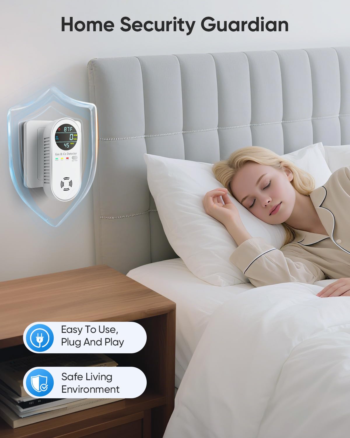 Vilfet compact detector ideal for home and RV use.