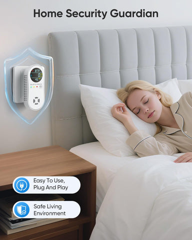 Vilfet compact detector ideal for home and RV use.