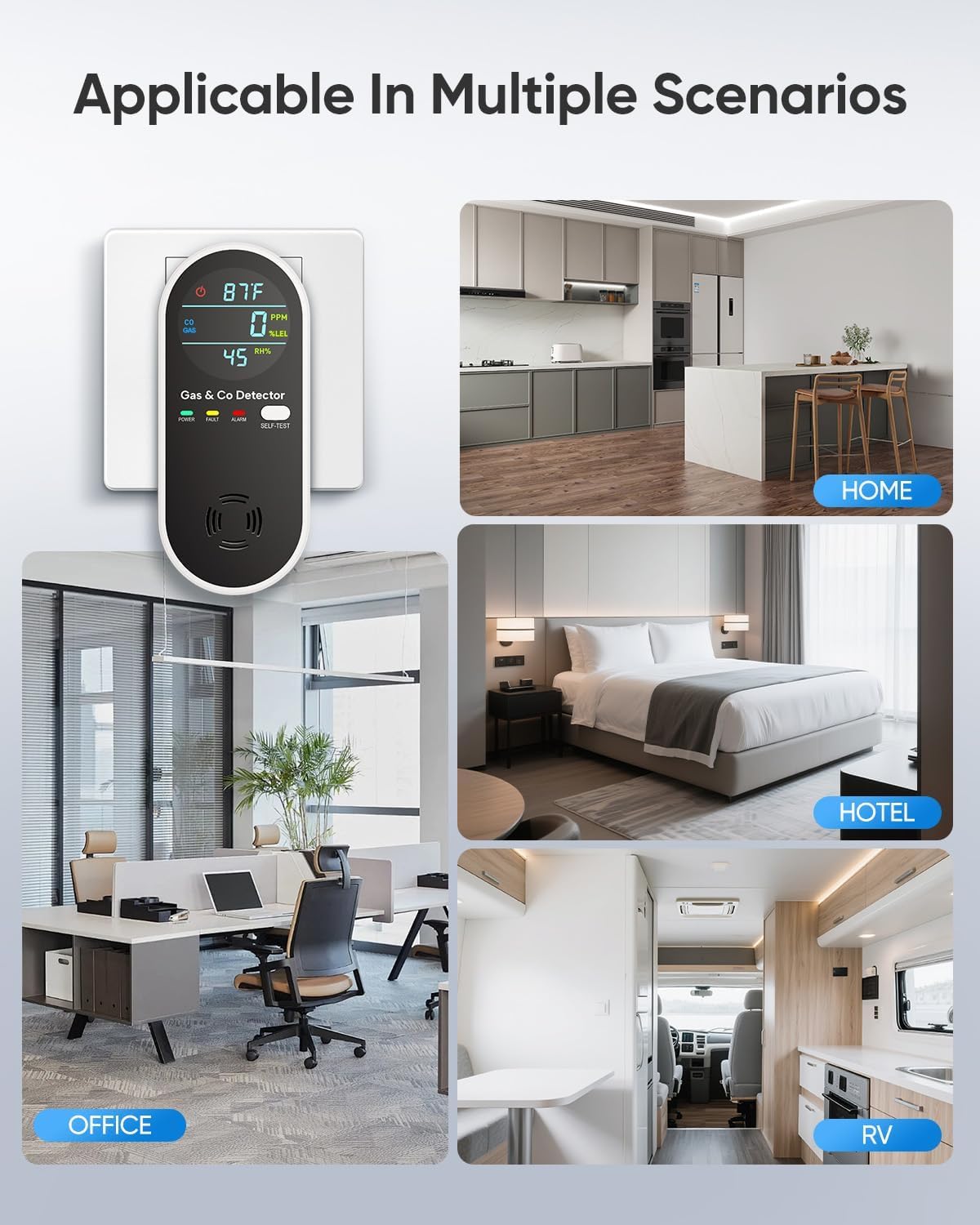 Vilfet compact plug-in design saves space in small rooms