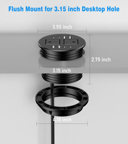 Vilong locking ring illustrates secure, quick installation for a tidy setup