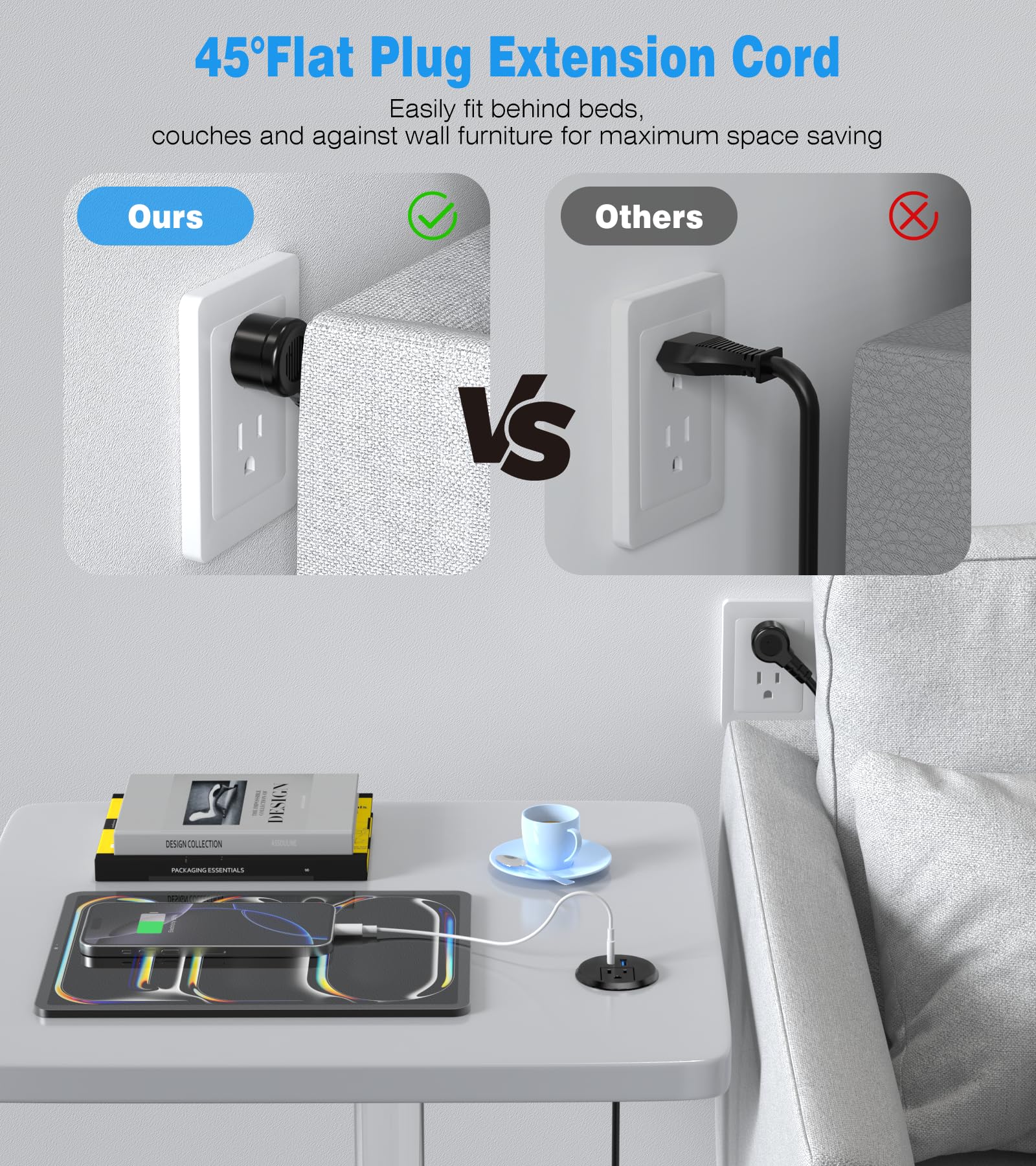 Vilong quick-install locking ring for flush mount