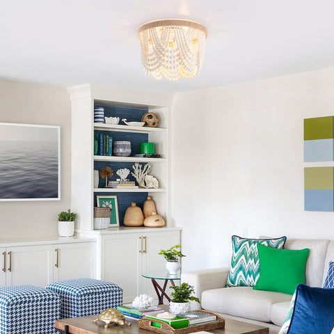 VILUXY Bohemia girl room lighting enhances playful decor with glow