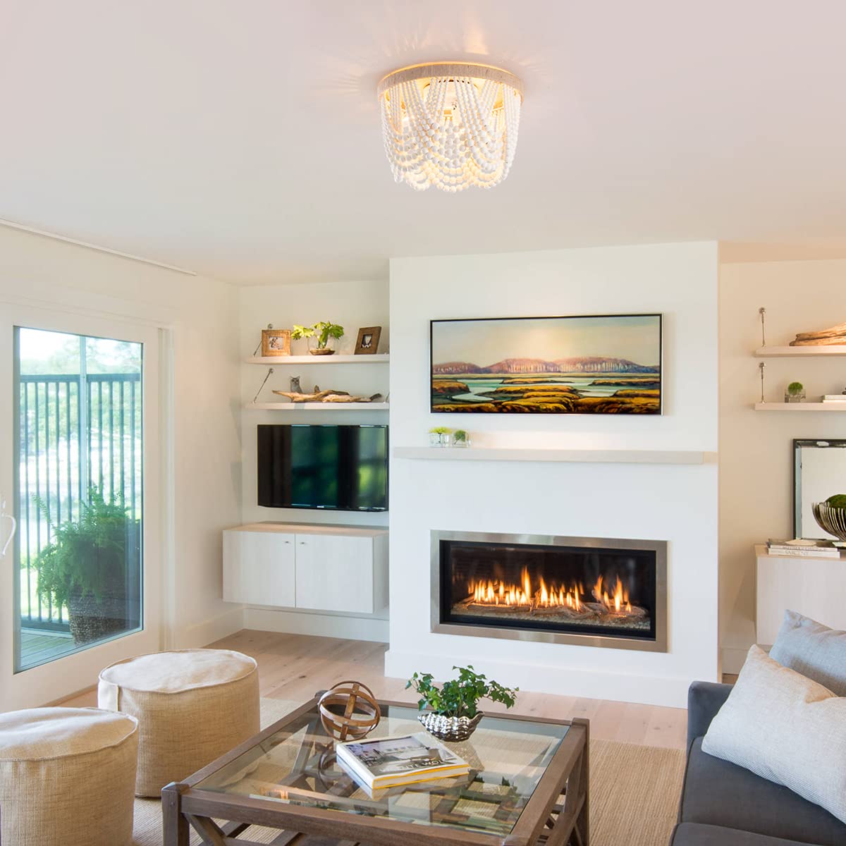 VILUXY Bohemia kitchen light offers decorative, practical lighting