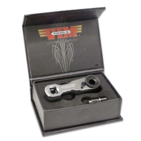 VIM Tools DD3 3/8 mini ratchet with offset square drive for tight spaces.