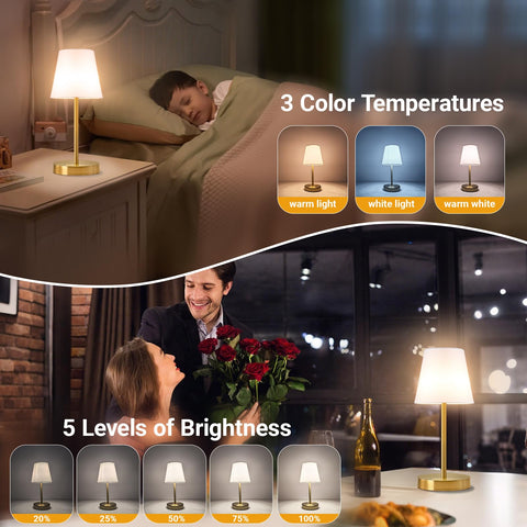 Vimhou touch dimmer provides quick brightness adjustments.