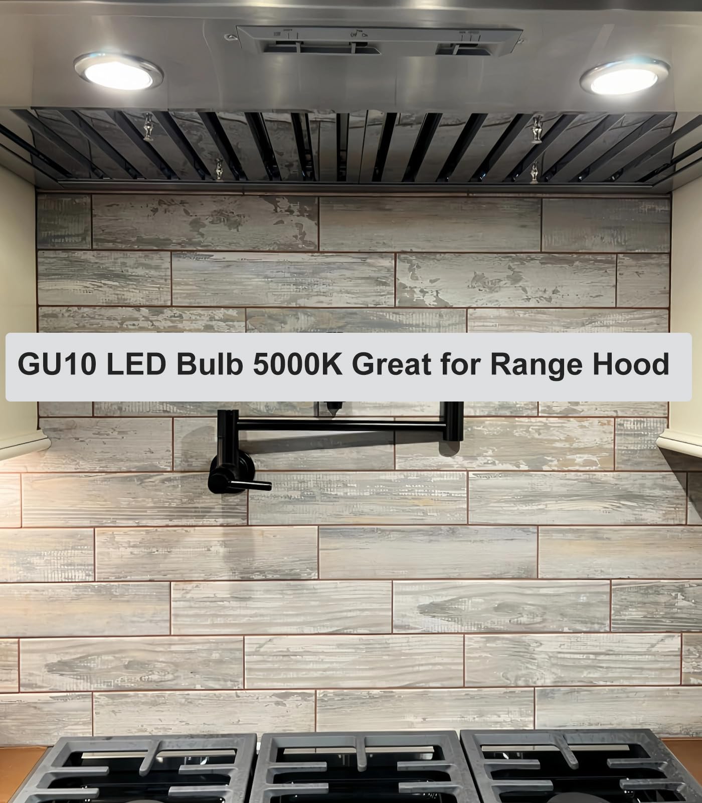Vinaco GU10 LED bulbs 38-degree beam for precise spotlighting