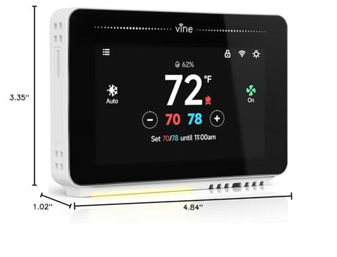 Vine Smart Thermostat security features and OTA updates