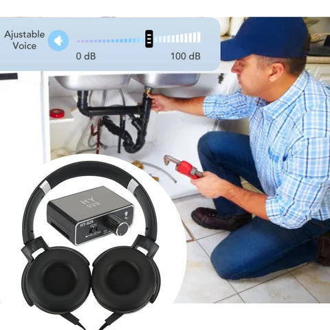 VINGVO dual-probe underground pipe test kit in action shows versatile probing options.