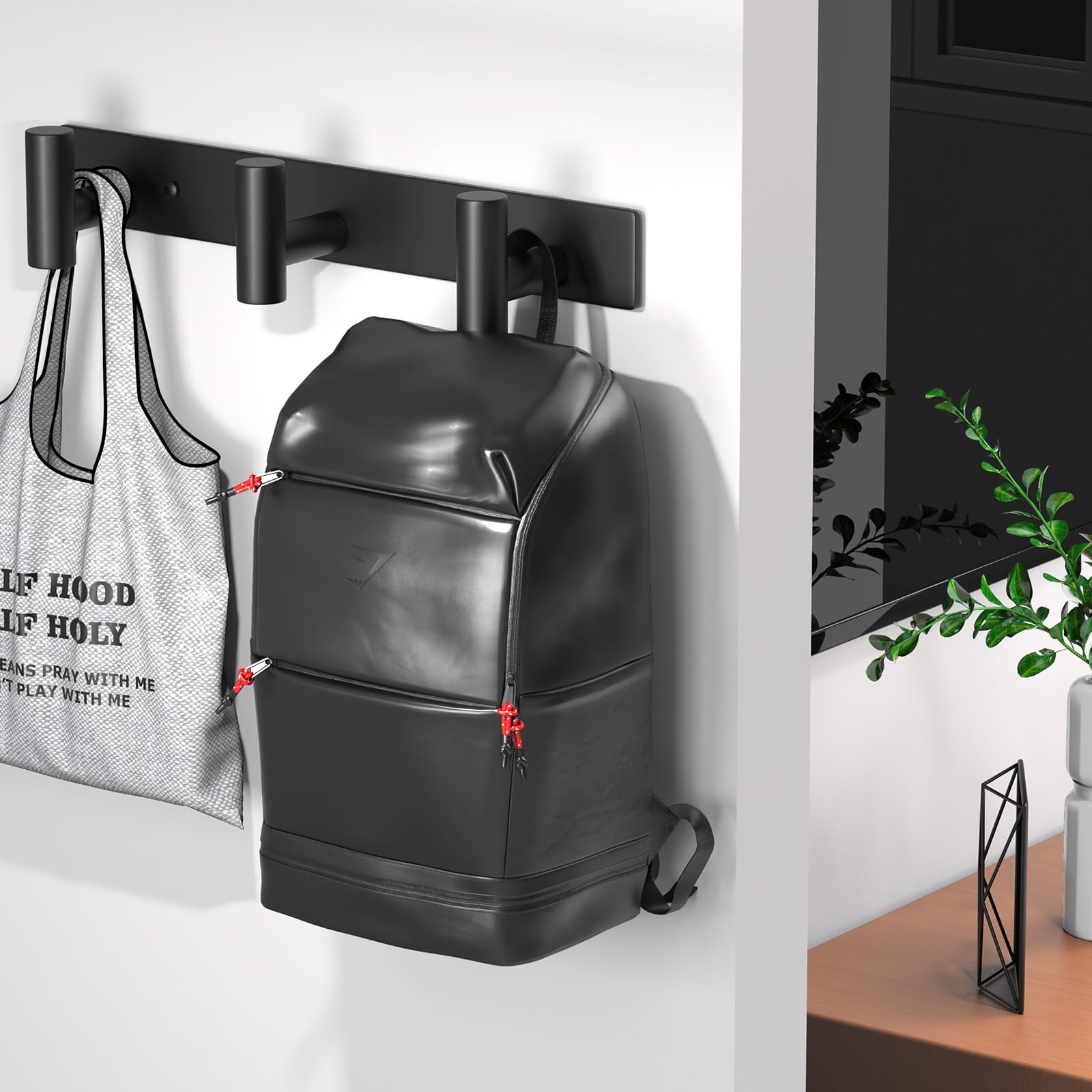 VINHOLD entryway coat rack organizer saving wall space