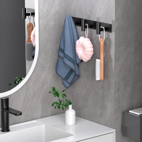 VINHOLD heavy-duty stainless coat rack ready for daily use